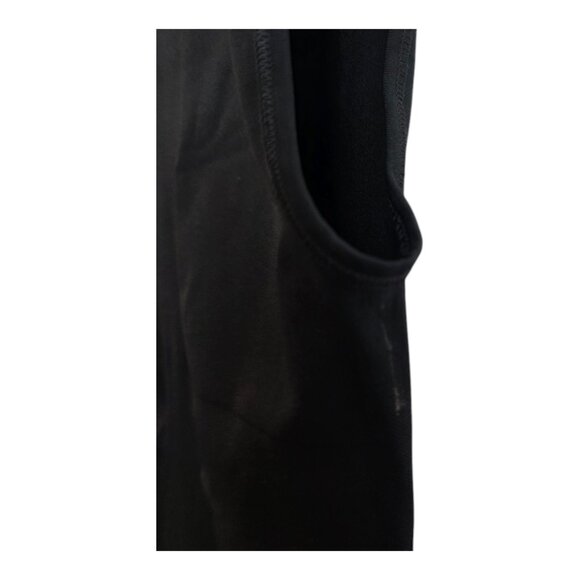 SOLD SPANDEX WOMEN'S Thinstincts Tank Top Shape Wear Black Crew Large - Picture 7 of 16